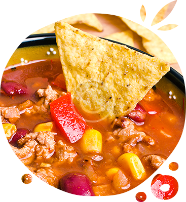 Soup  With Tacos